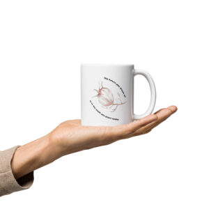 The future you dream of is in the seeds you plant today inspiration White glossy mug